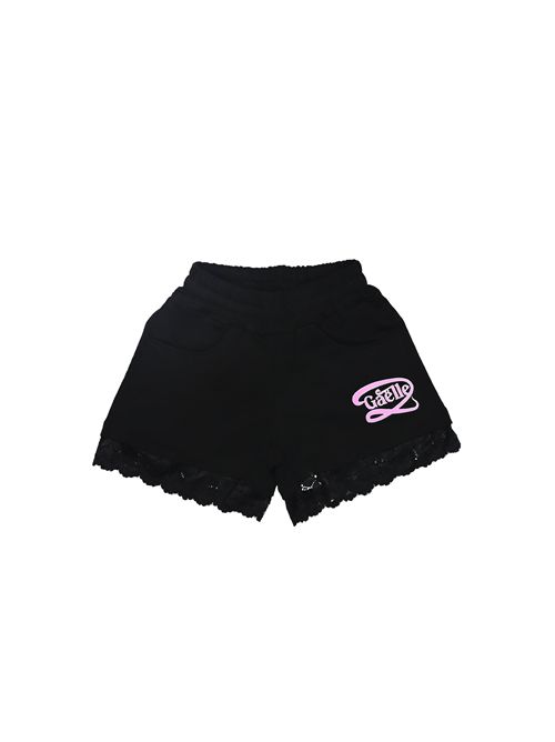 Shorts, bambina, logati. GAELLE PARIS | 2746SF00396BK